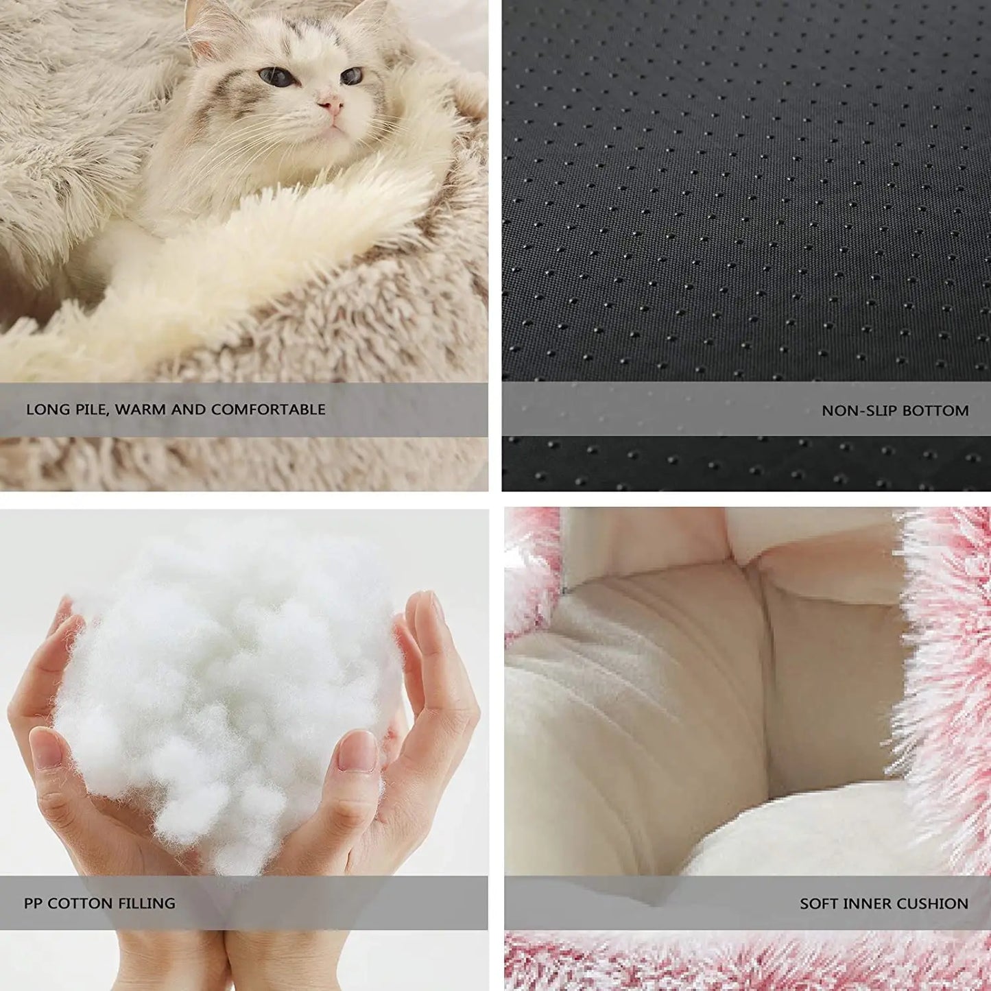 Flauschiges Höhlen Bettchen