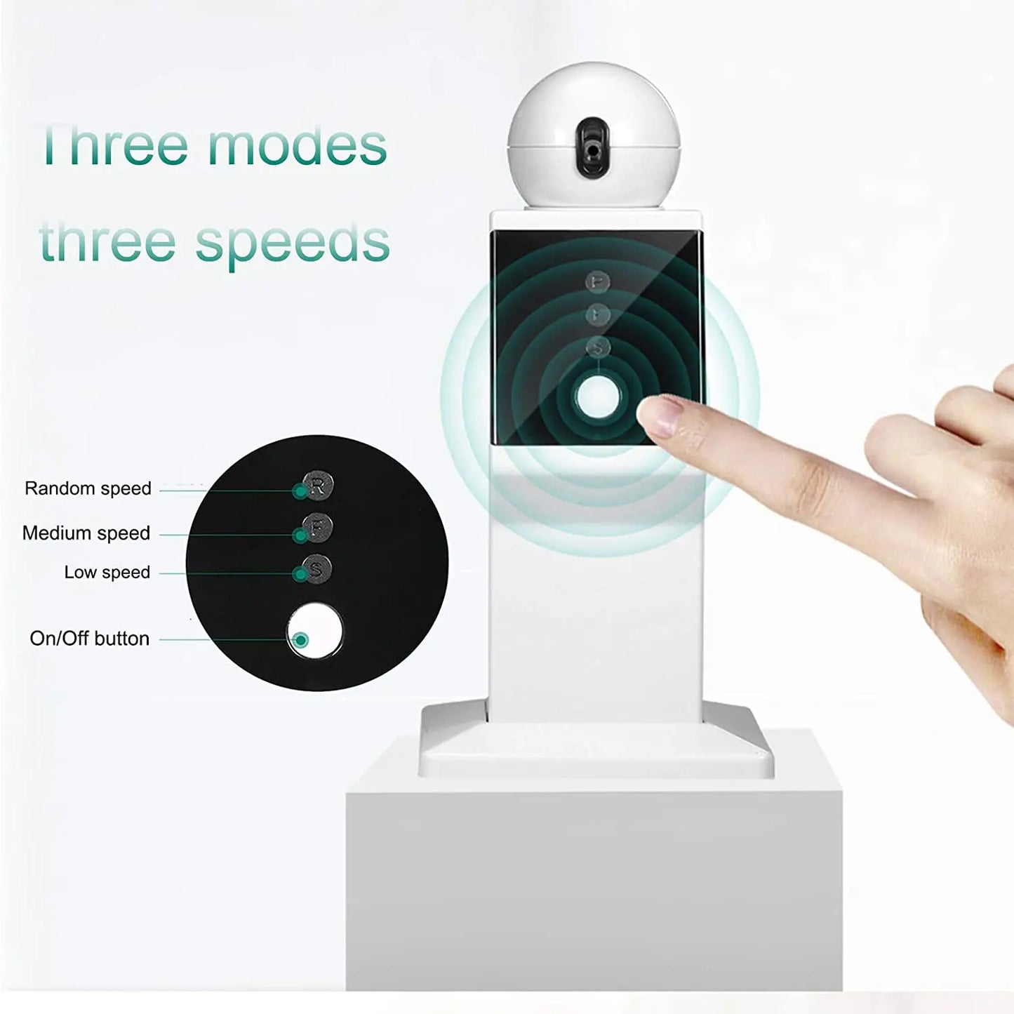 Interaktiver Laser-Roboter für Katzen