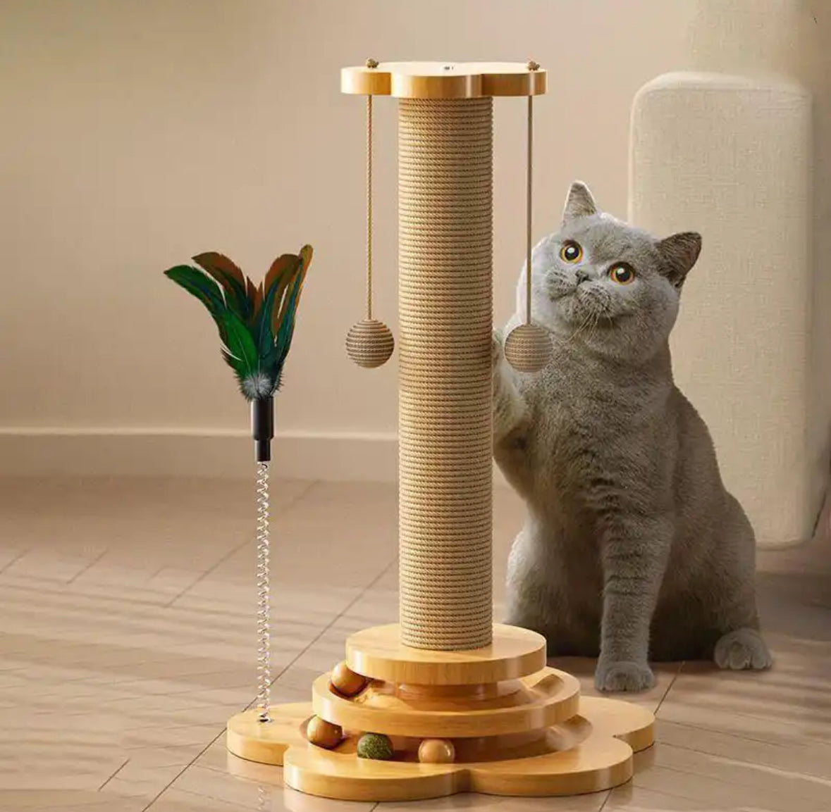 Multi-Spiel Katzen Kratzbaum