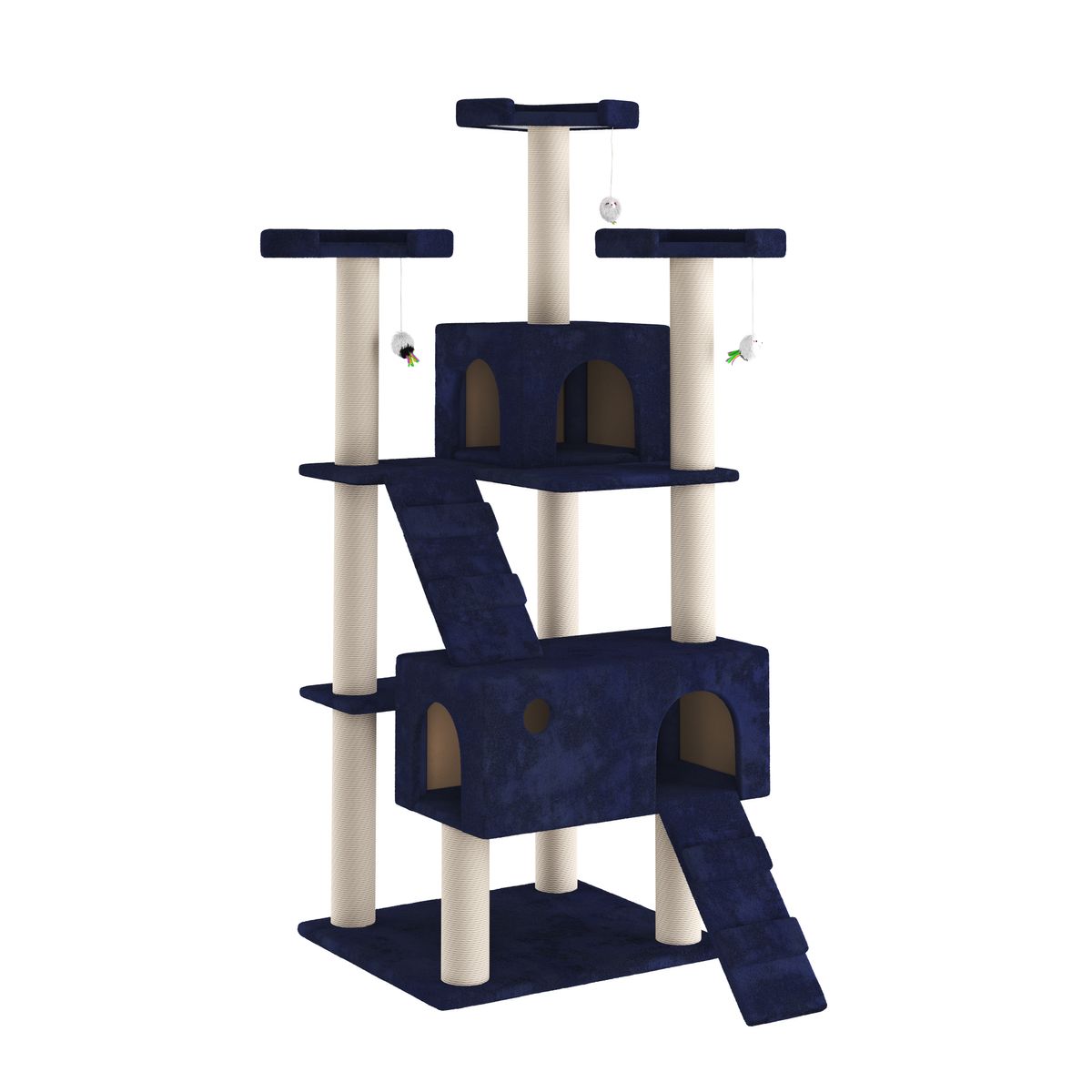 Mehrstufiger XXL Katzenbaum 182cm