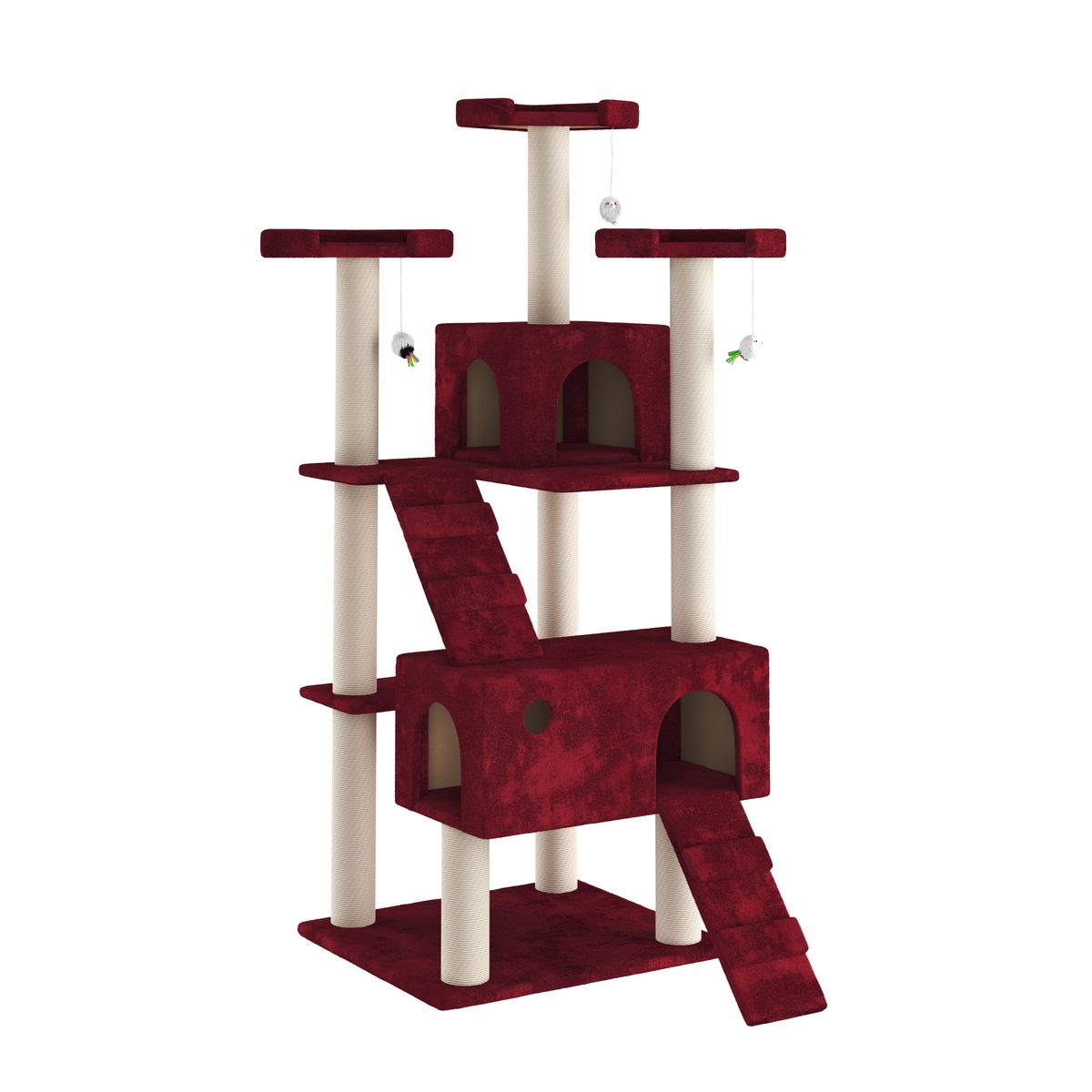 Mehrstufiger XXL Katzenbaum 182cm