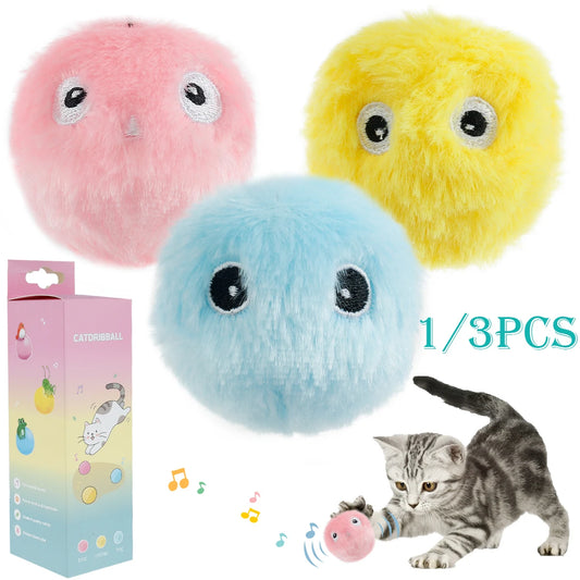 Interaktiver Geräusche machender Katzenball
