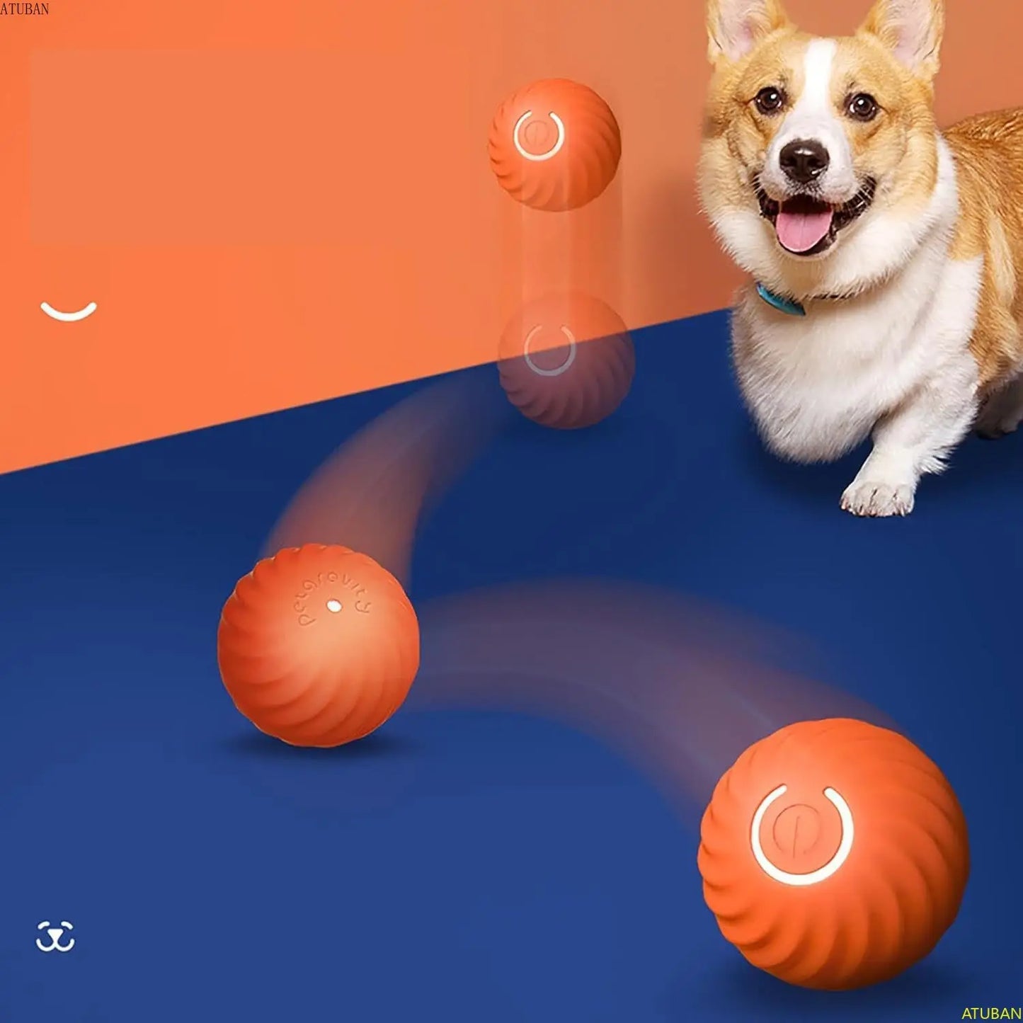 Automatisch Rollender Smart-Ball für Haustiere