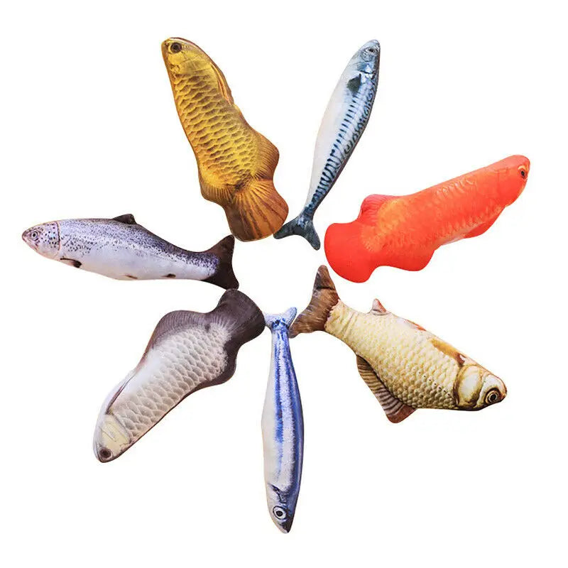 Katzenspielzeug im Fisch Design