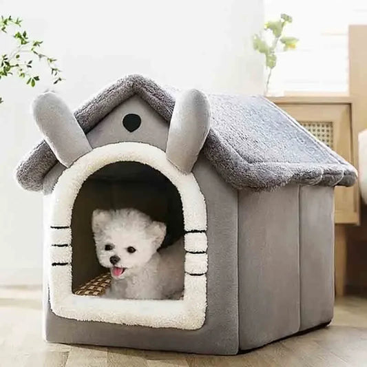Warmes Indoor Hundehaus Bettchen