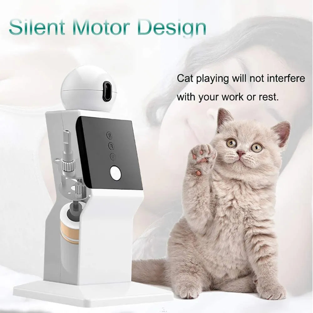 Interaktiver Laser-Roboter für Katzen