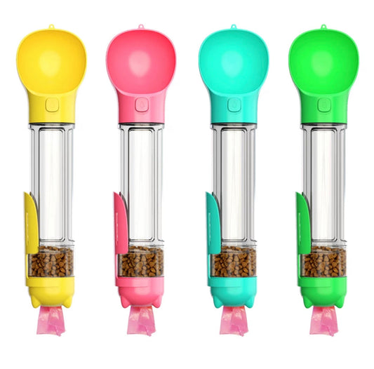 Multifunktionale Trinkflasche für Hunde